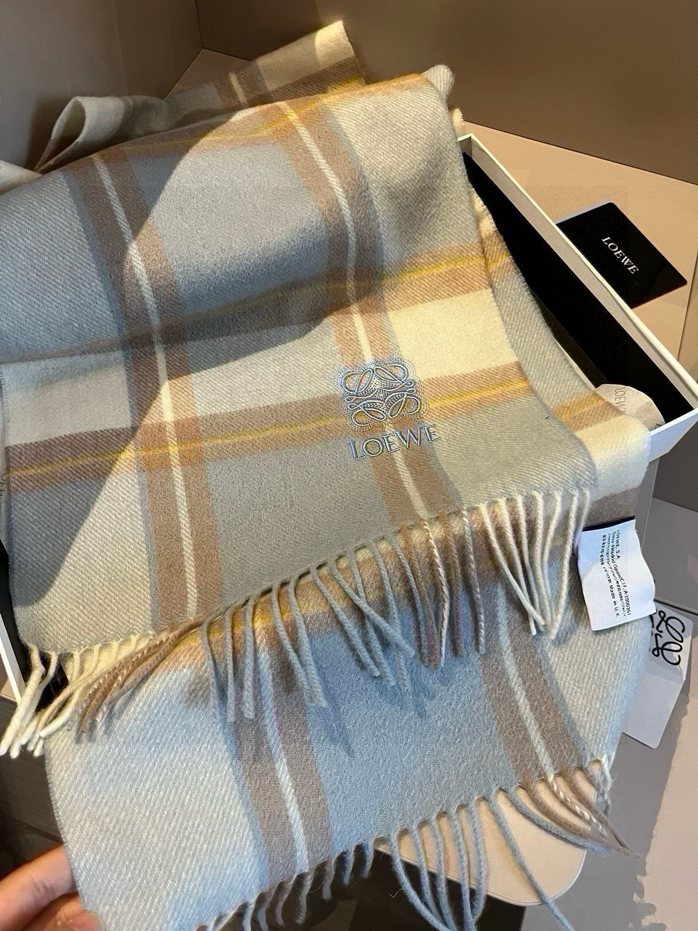 LOEWE 26S SCARF 180 IN CASHMERE 483537