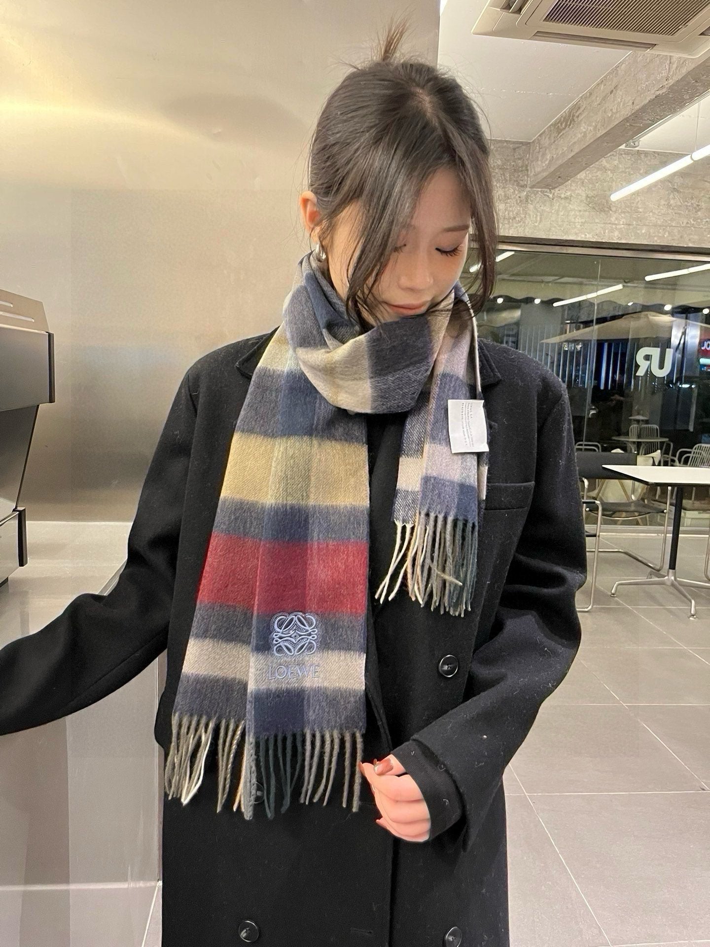 LOEWE 26S SCARF 180 IN CASHMERE 483538