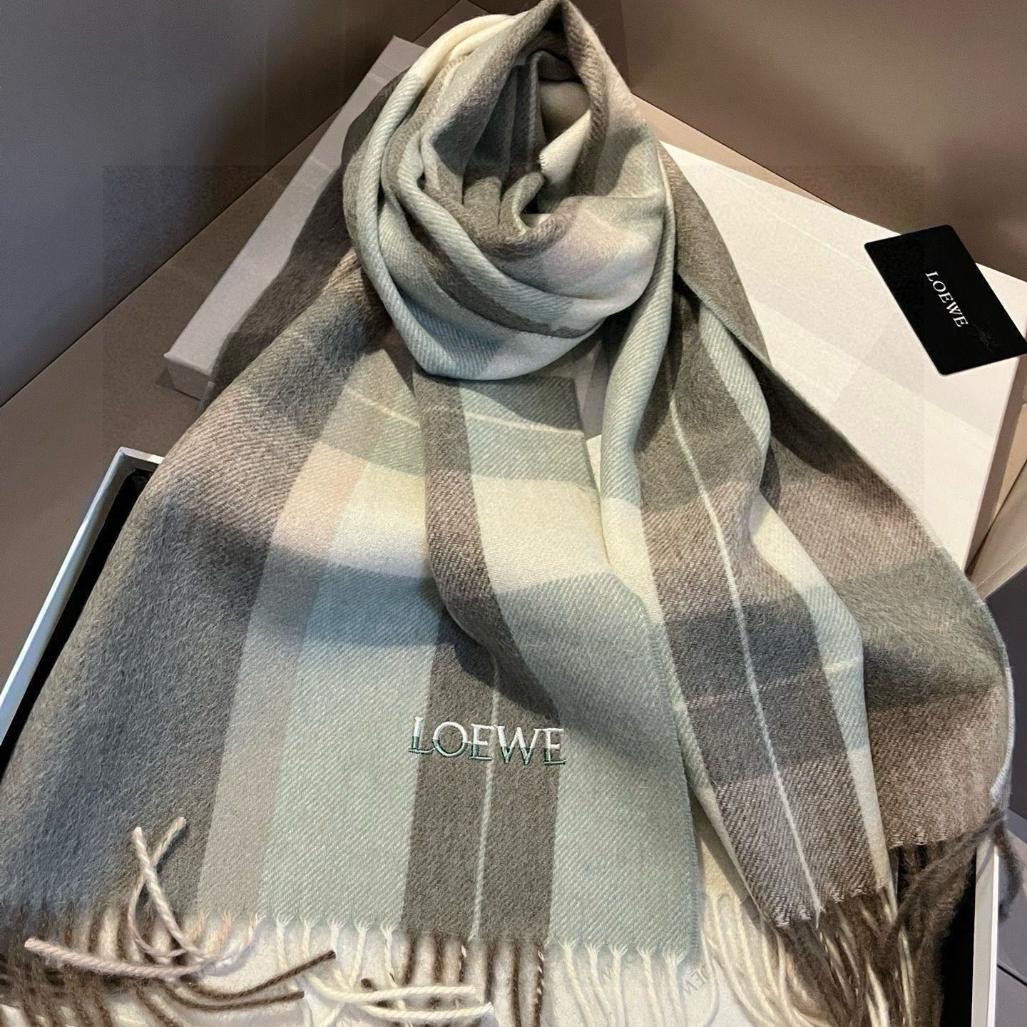 LOEWE 26S SCARF 180 IN CASHMERE 483544