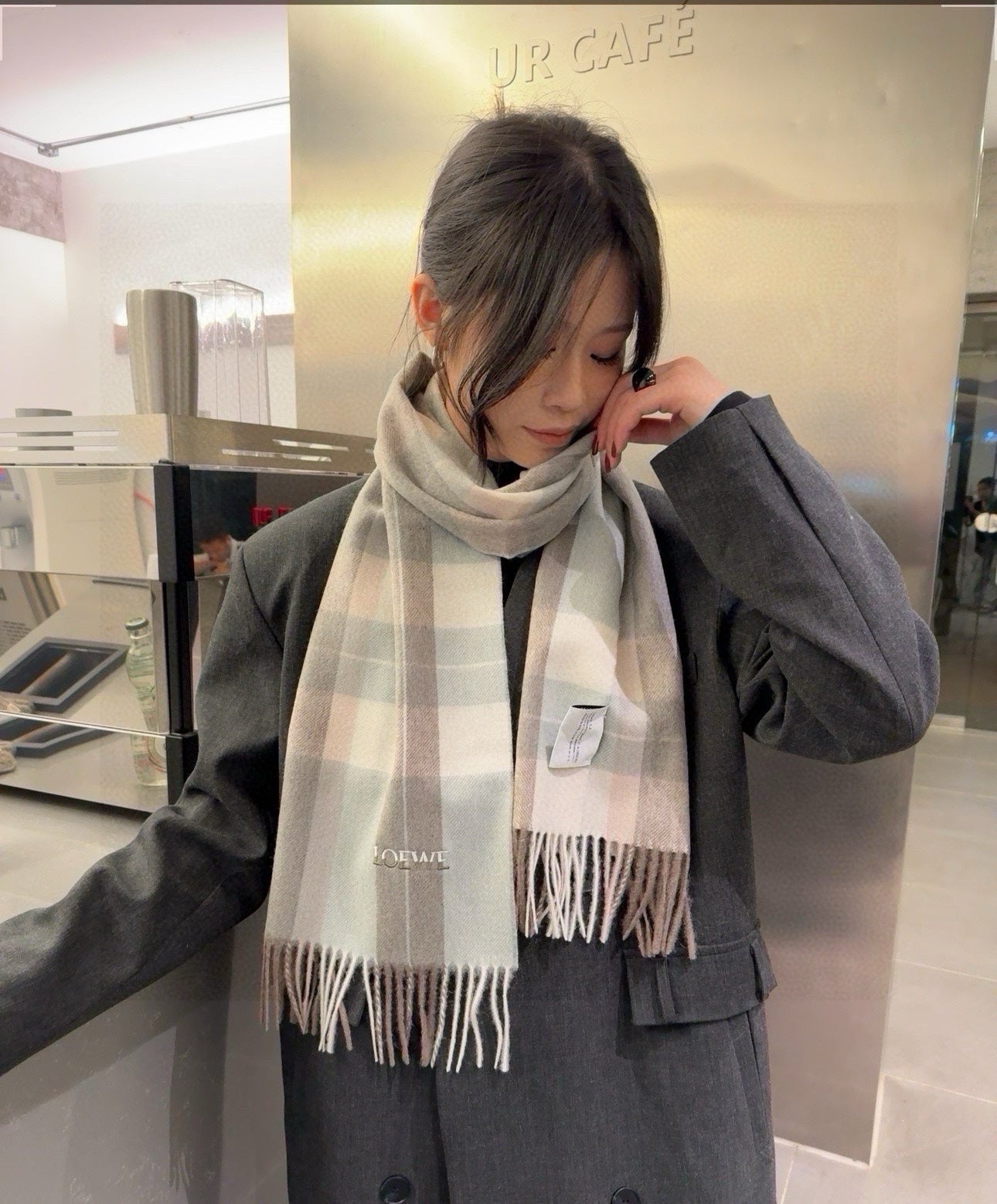 LOEWE 26S SCARF 180 IN CASHMERE 483544
