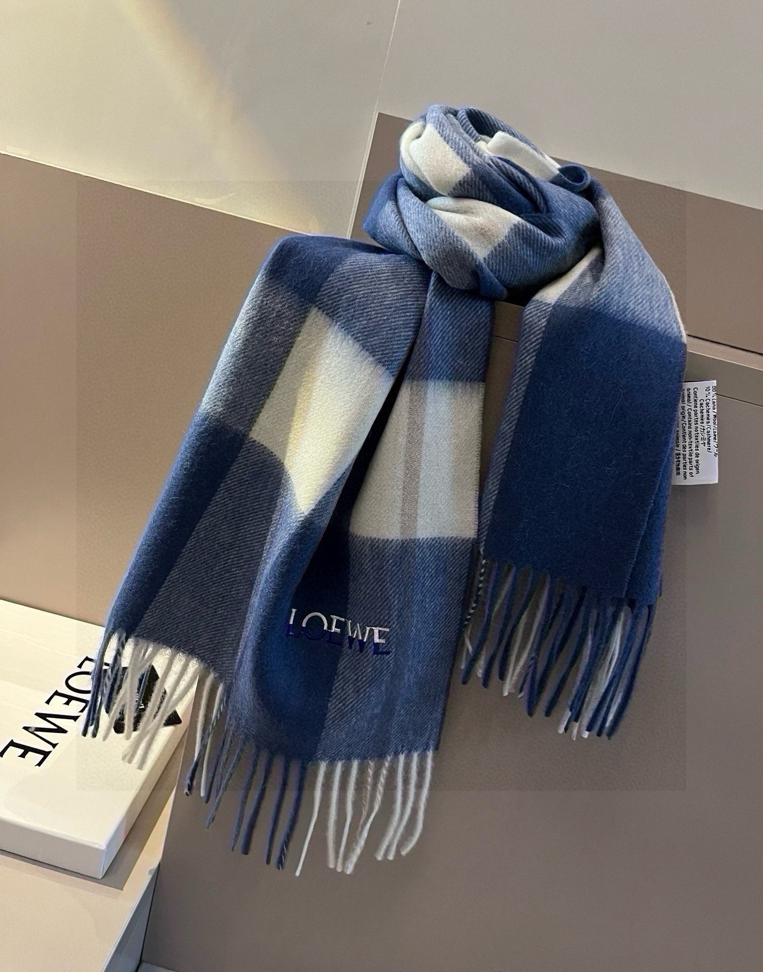 LOEWE 26S SCARF 180 IN CASHMERE 483545