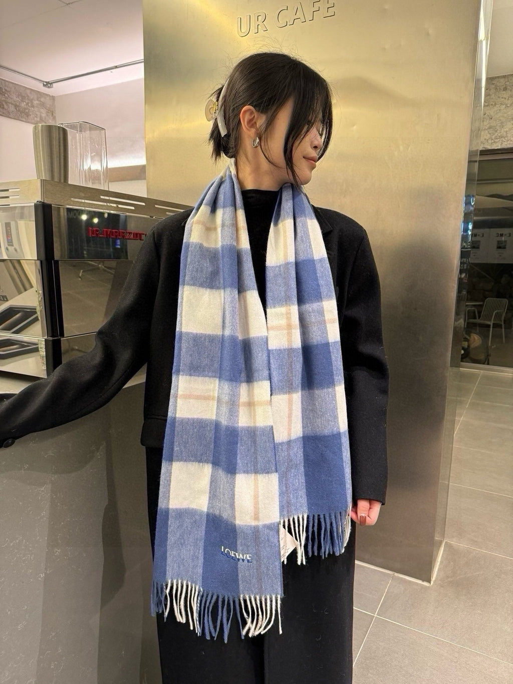 LOEWE 26S SCARF 180 IN CASHMERE 483545