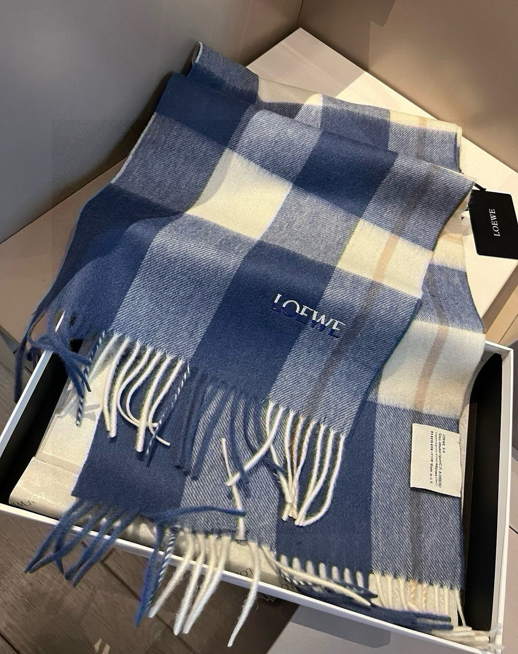 LOEWE 26S SCARF 180 IN CASHMERE 483545