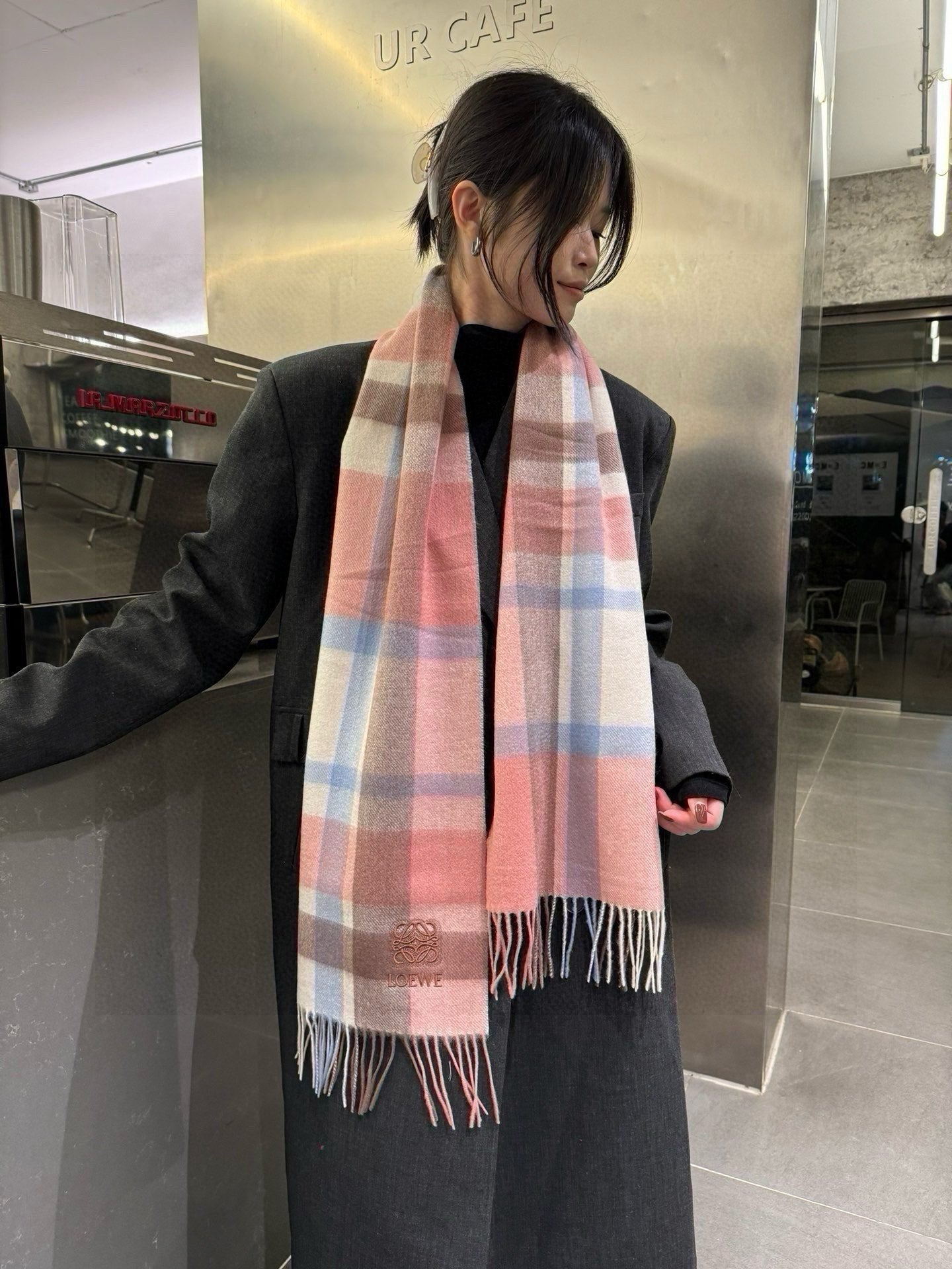 LOEWE 26S SCARF 180 IN CASHMERE 486613