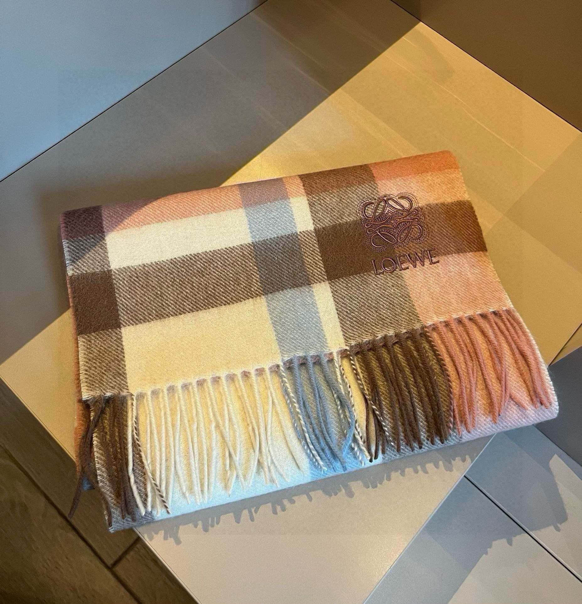 LOEWE 26S SCARF 180 IN CASHMERE 486613