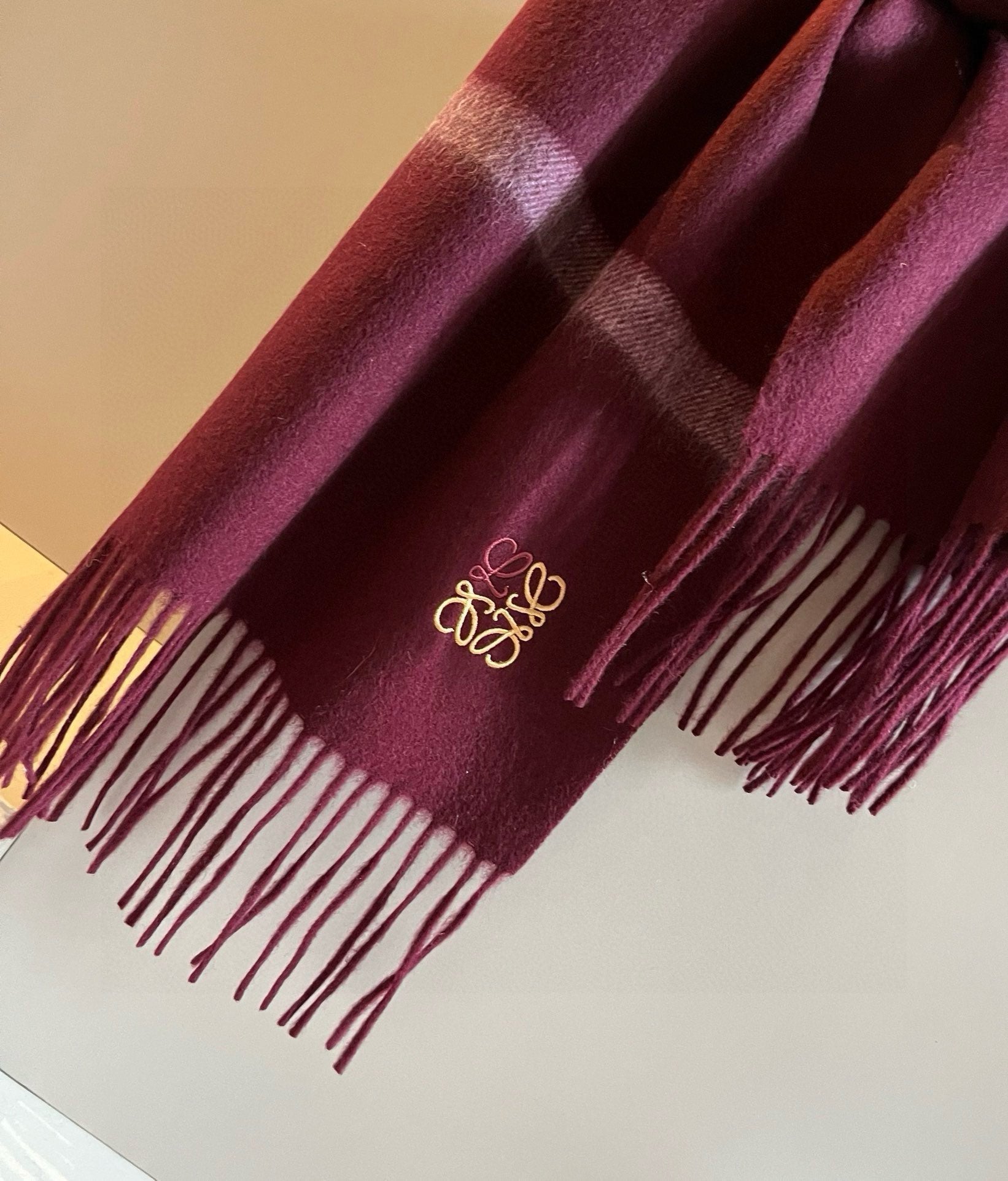 LOEWE 26S SCARF 180 IN CASHMERE 489748