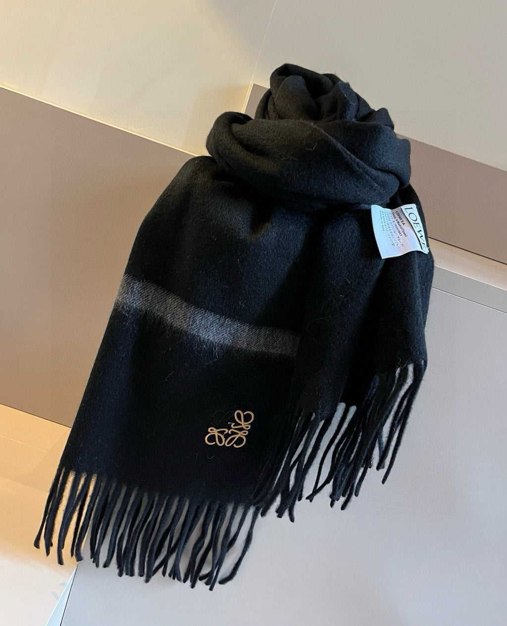 LOEWE 26S SCARF 180 IN CASHMERE 489750