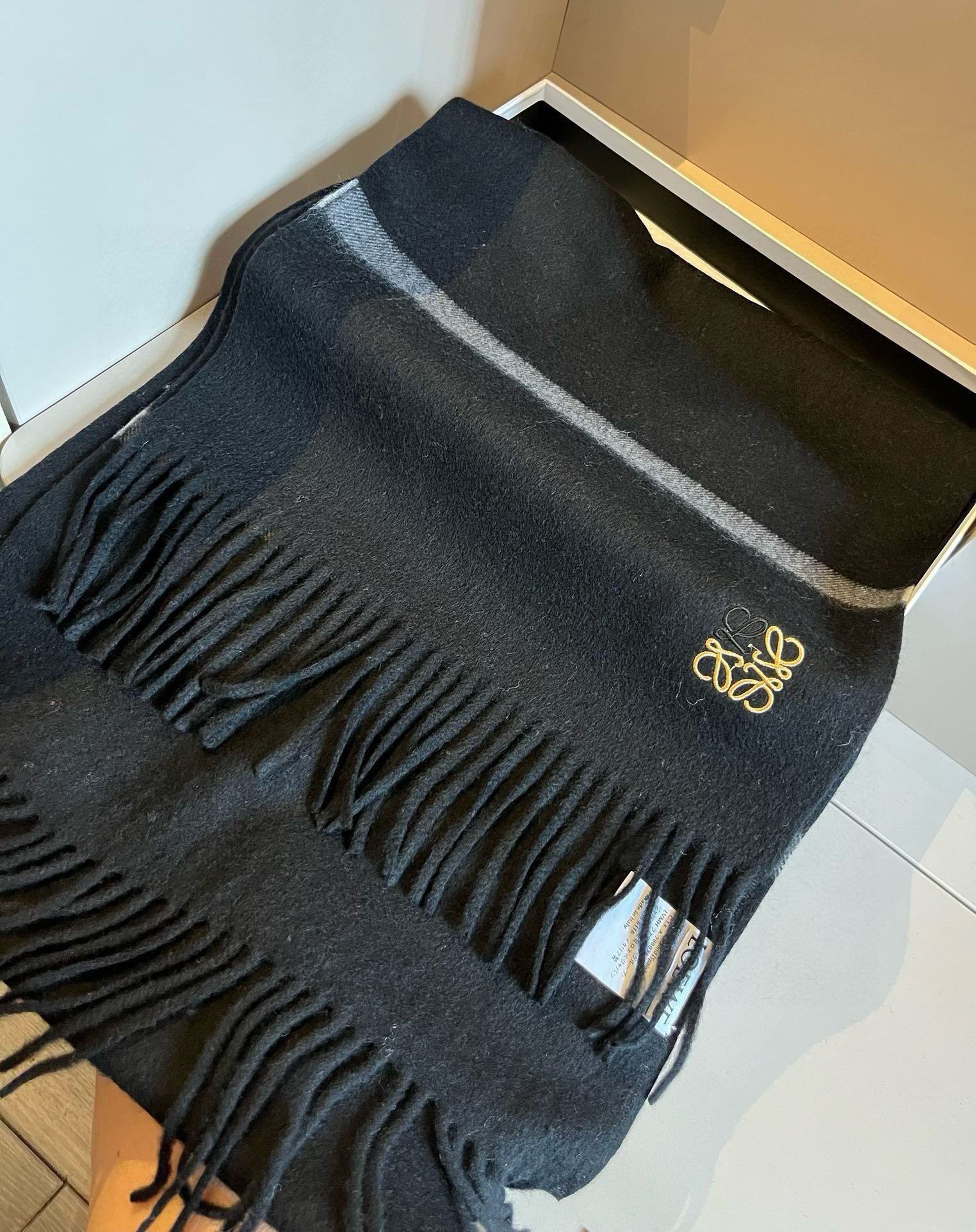 LOEWE 26S SCARF 180 IN CASHMERE 489750