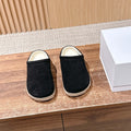 ALO 25S MULE IN BLACK SUEDE
