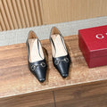 GUCCI 26S VITTORIA PUMPS 60 MM IN BLACK LAMBSKIN