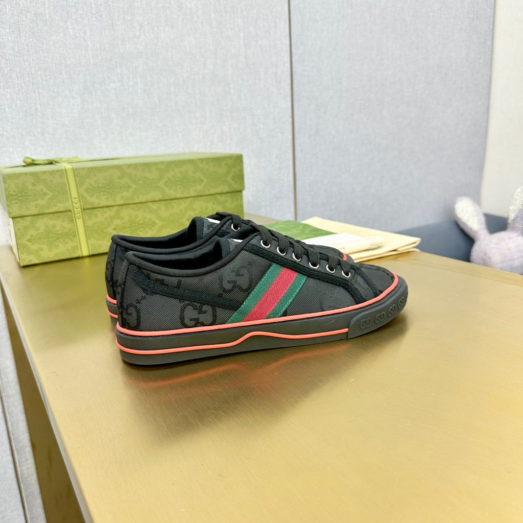 GG TENNIS 1977 TRAINER BLACK CANVAS