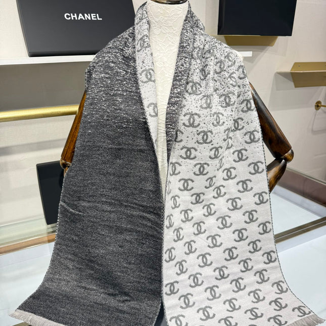 CHANEL 25S SCARF 185 CM IN CASHMERE 943078