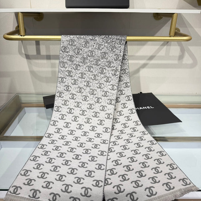 CHANEL 25S SCARF 185 CM IN CASHMERE 943078