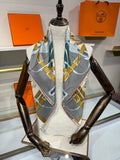 HERMES 26S SCARF 90 IN SILK 307102