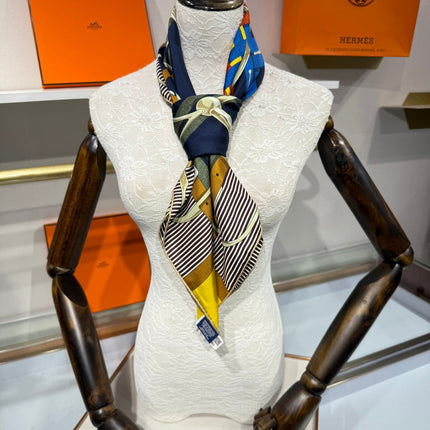 HERMES 26S SCARF 90 IN SILK 307104