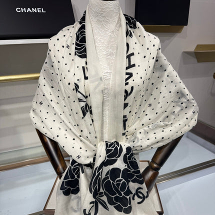 CHANEL 26S SCARF 200 IN CASHMERE 509252