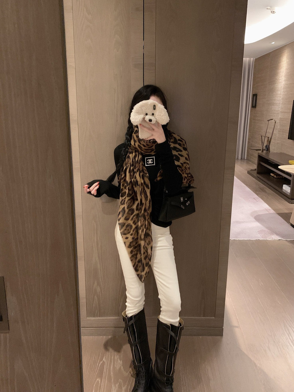 CHANEL 25S LONG SLEEVE T SHIRT STYLE 105