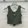 PRADA 26S CREW NECK TANK TOP 656