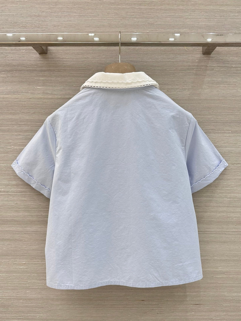 MIUMIU 26S SHORT-SLEEVE SHIRT STYLE 1112