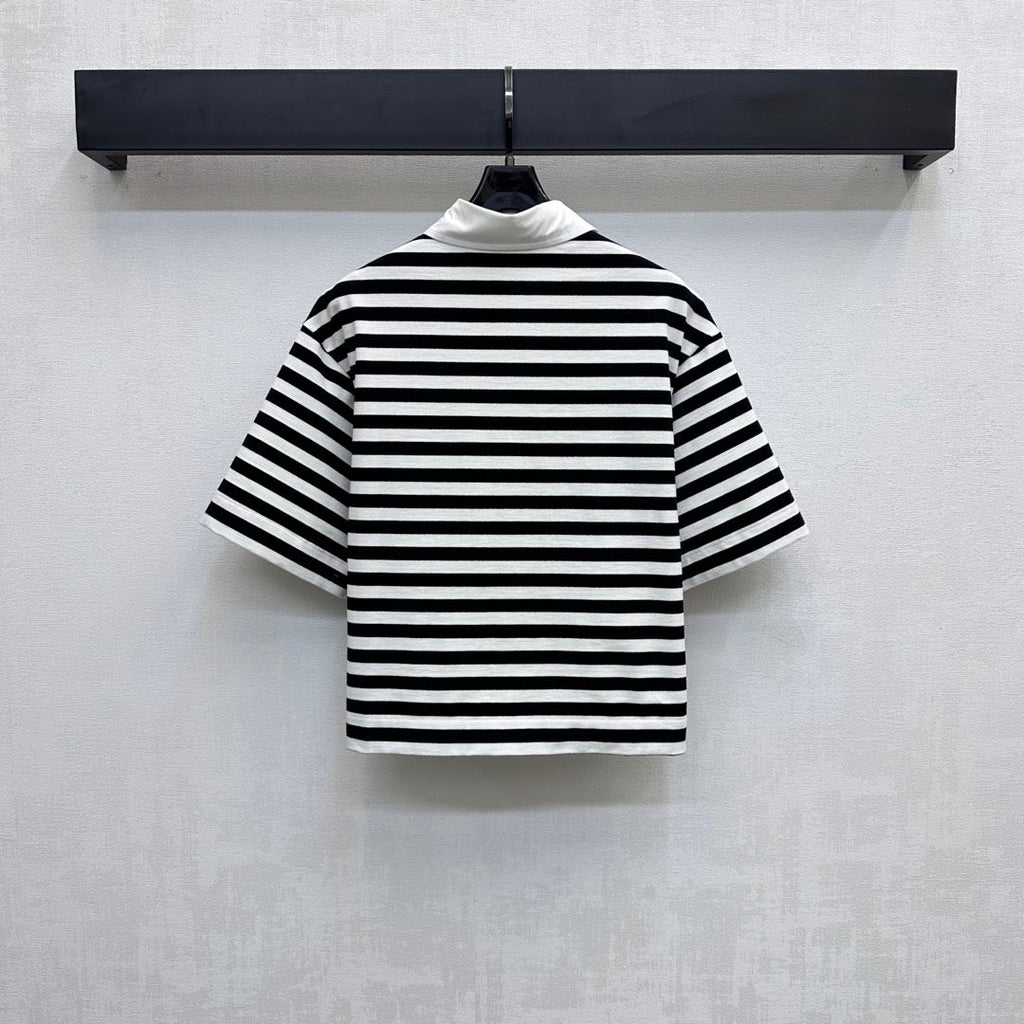 MAXMA 25S STRIPED SHIRT IN COTTON 264534