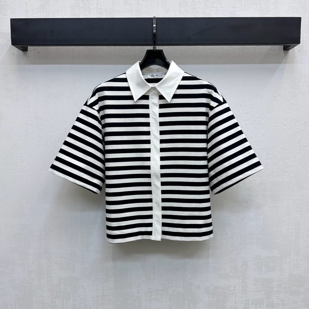 MAXMA 25S STRIPED SHIRT IN COTTON 264534