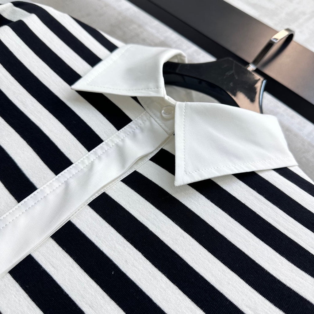 MAXMA 25S STRIPED SHIRT IN COTTON 264534