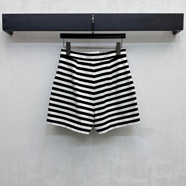 MAXMA 25S HIGH WAIST STRIPED SHORTS 264533