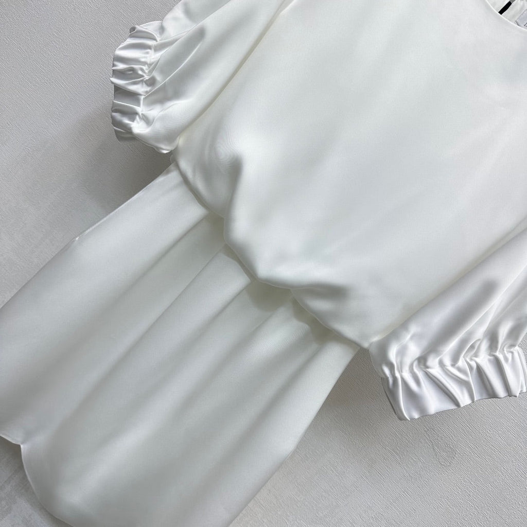 MAXMA 25S SHORT SLEEVE DRESS WITH BOW 264550