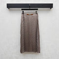 GUCCI 25S PLEATED DRESS IN TWILL FABRIC YB 264500
