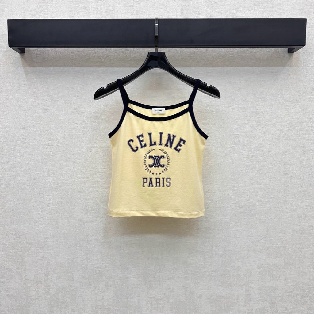 CELINE SPAGHETTI STRAP TOP 267825