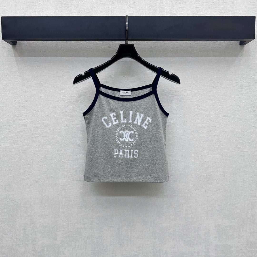 CELINE SPAGHETTI STRAP TOP 267822