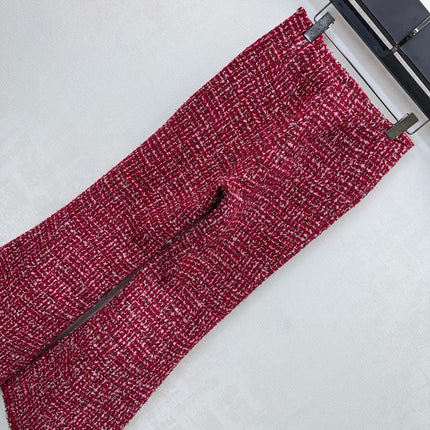 CHANEL 25S HIGH-WAISTED DRESS TROUSERS 309