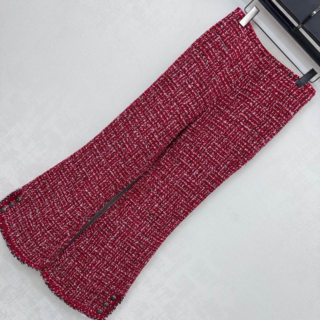 CHANEL 25S HIGH-WAISTED DRESS TROUSERS 309
