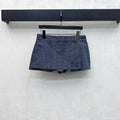 MIUMIU 26S MINI PLAID SKORT 894