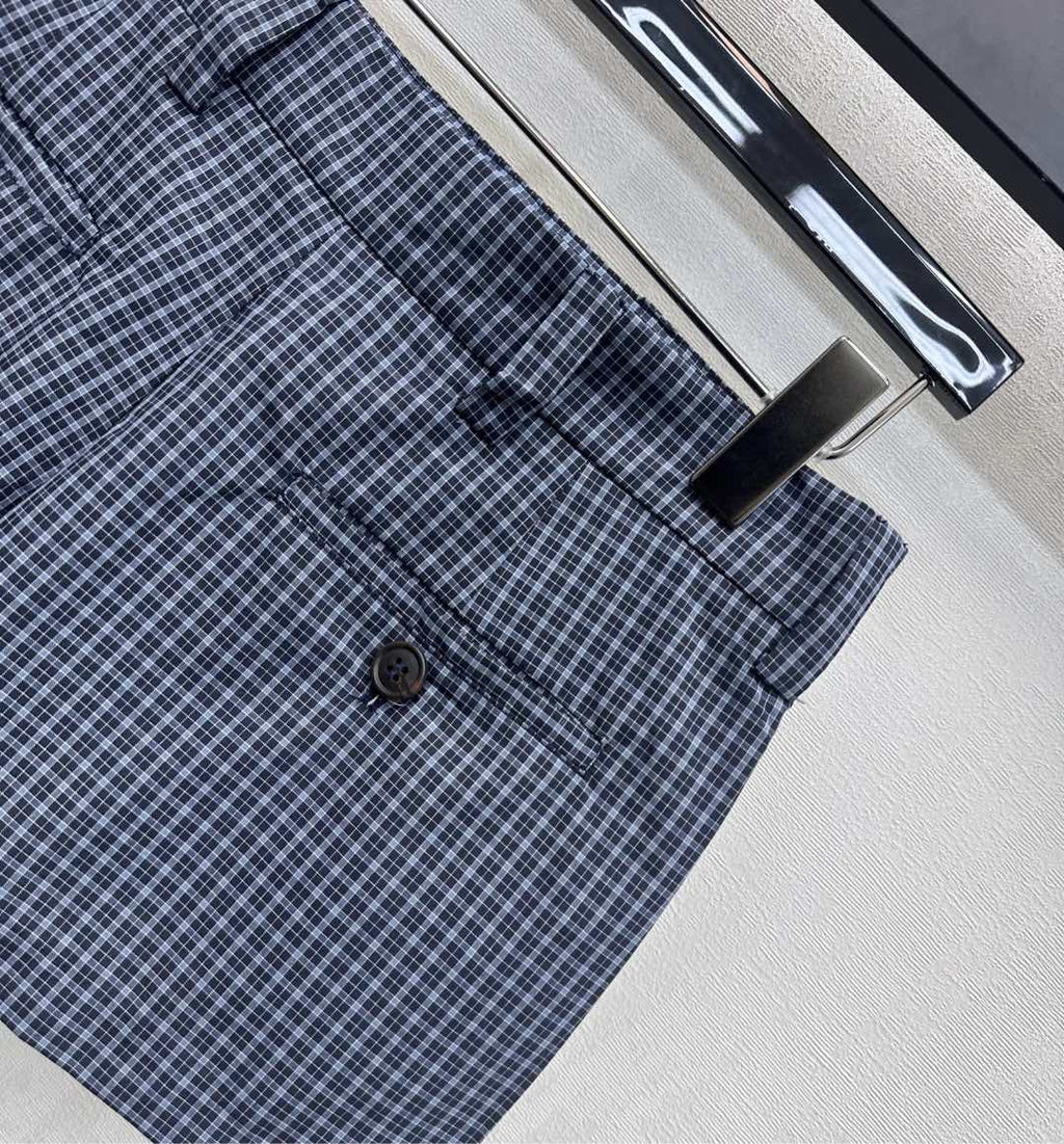 MIUMIU 26S MINI PLAID SKORT 894