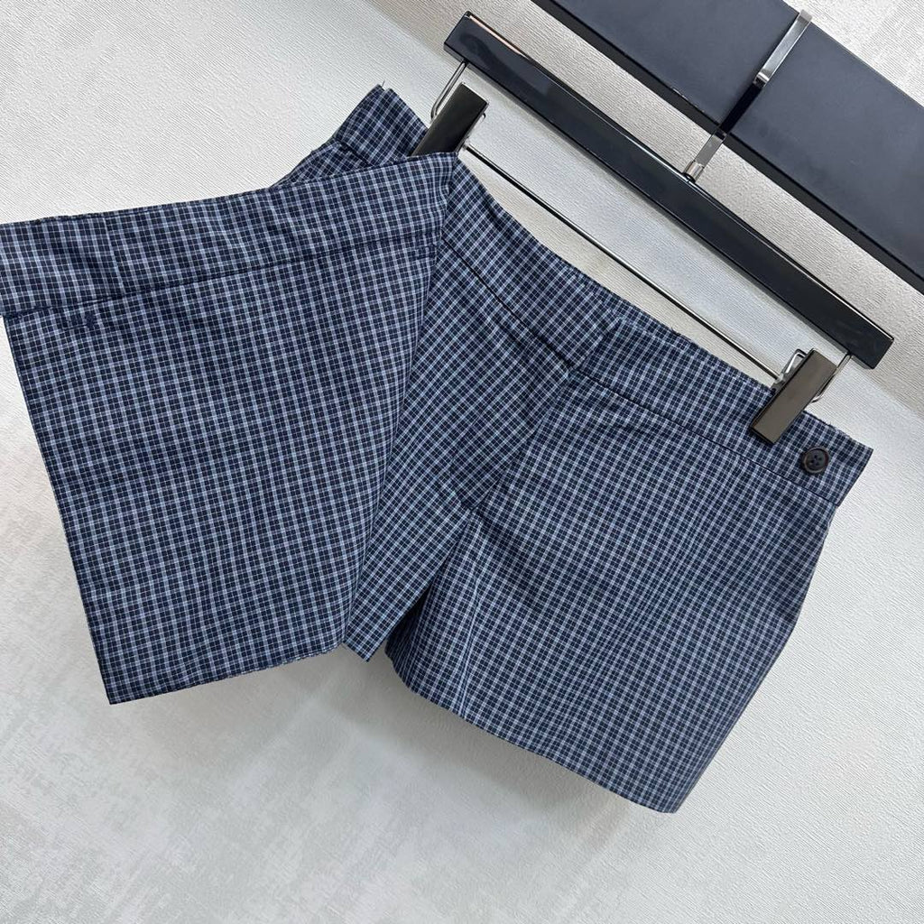 MIUMIU 26S MINI PLAID SKORT 894