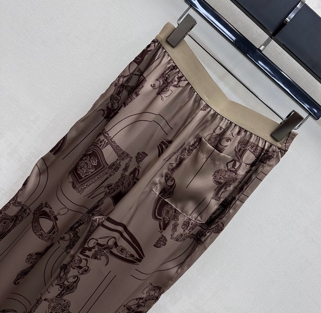 HERMES 26S STRAIGHT LEG PANTS 487