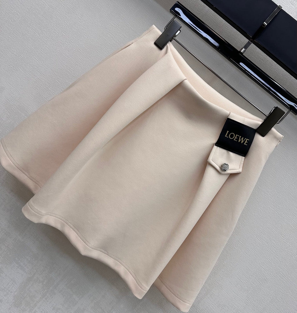 LOEWE 26S HOODIE AND SKIRT SET 496