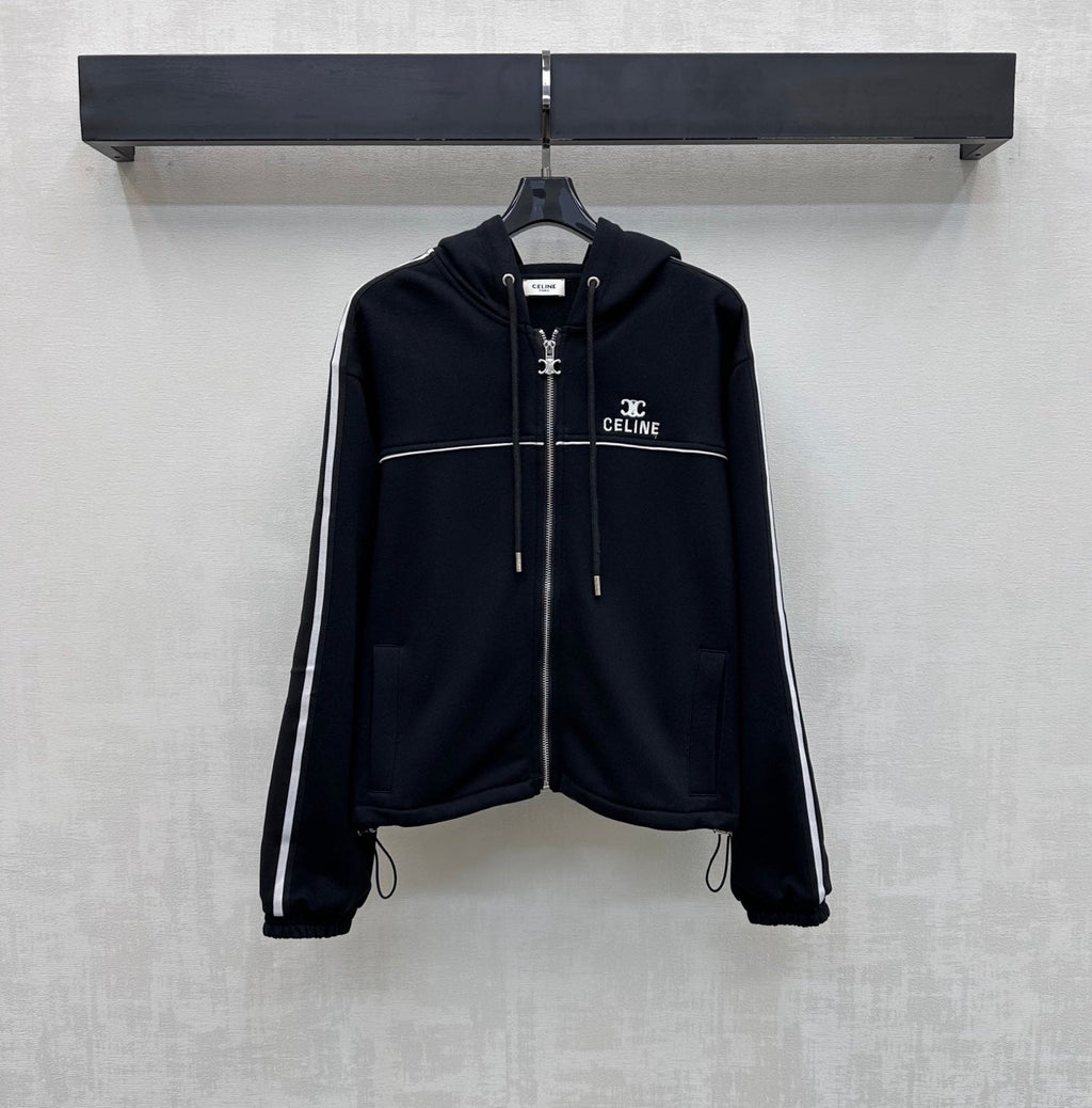 CELINE 26S HOODED JACKET AND SHORTS SET 126
