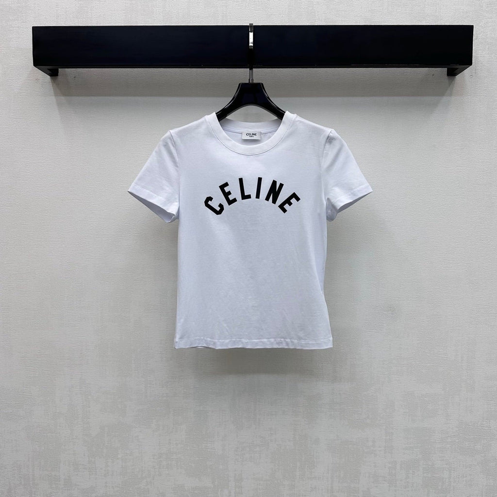 CELINE 26S ROUND NECK SHORT SLEEVE T-SHIRT 198