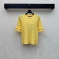 GUCCI 26S SHORT SLEEVE KNIT TOP 355