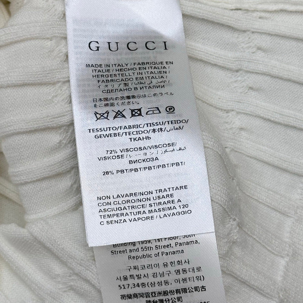 GUCCI 26S SHORT SLEEVE KNIT TOP 354