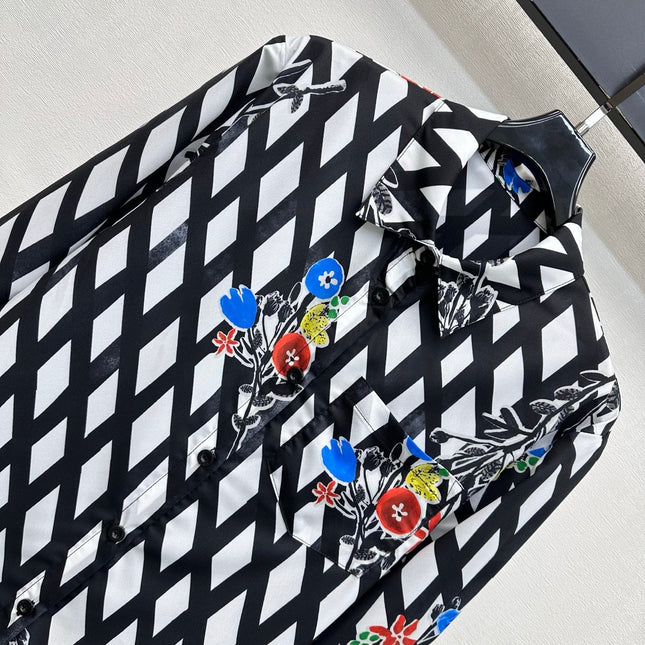 CHANEL 26S PATTERNED SHIRT STYLE 1170