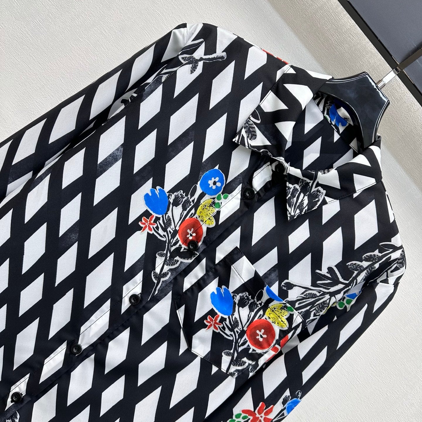 CHANEL 26S PATTERNED SHIRT STYLE 1170