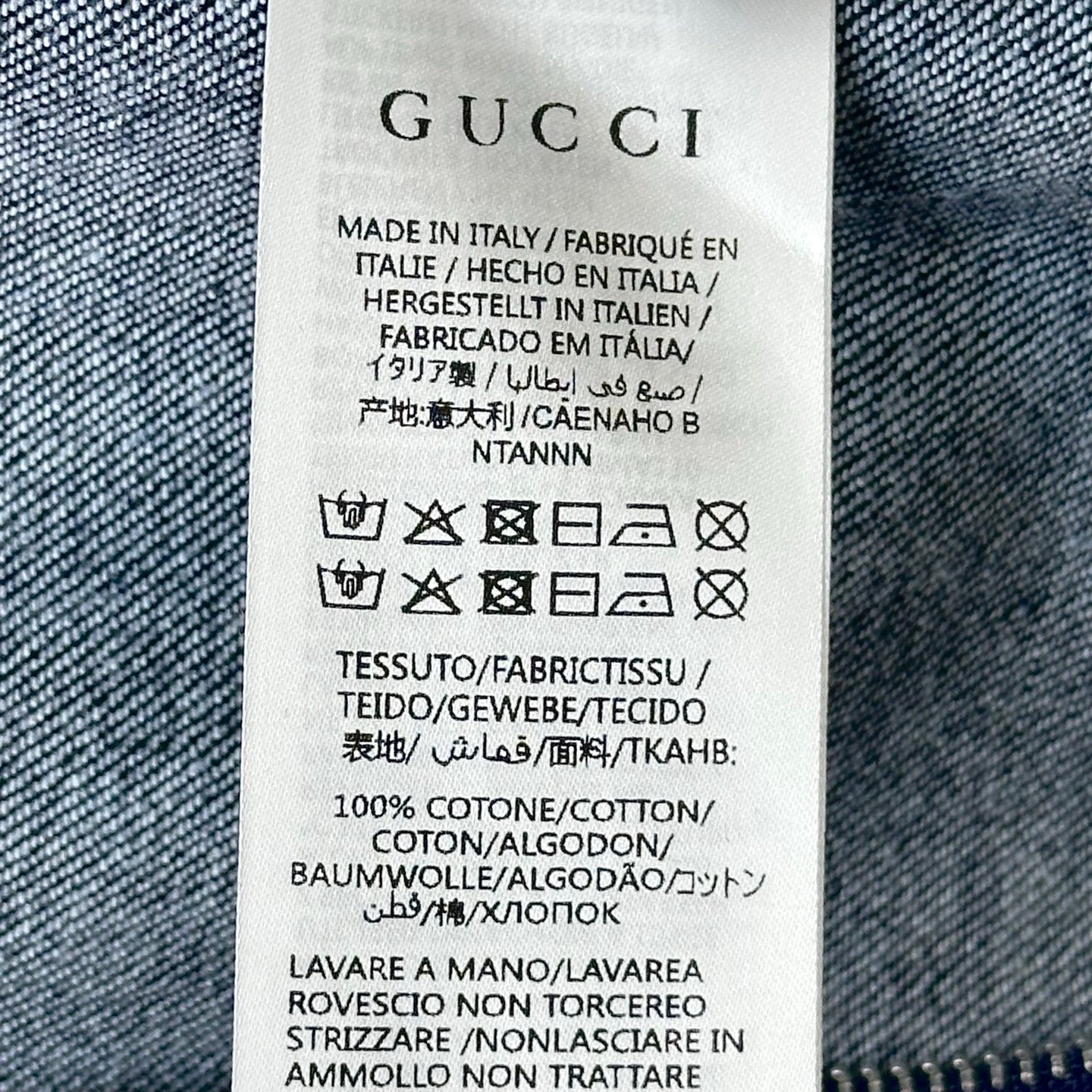 GUCCI 26S ZIP FRONT DENIM DRESS 299