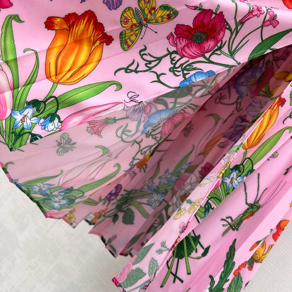GUCCI 26S LONG PRINTED DRESS 300