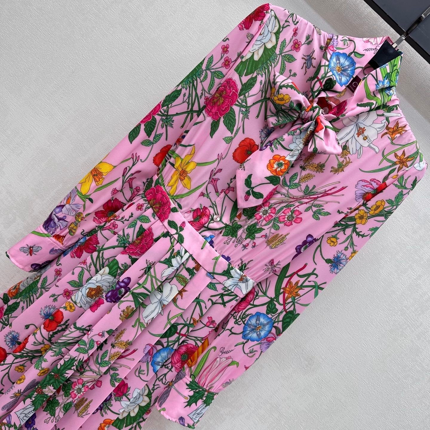 GUCCI 26S LONG PRINTED DRESS 300
