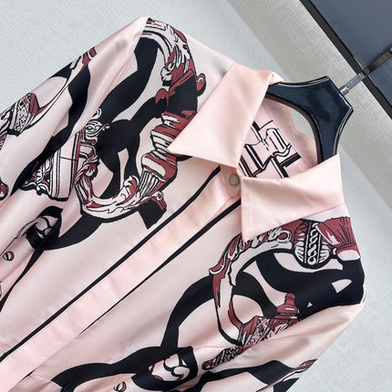 HERMES 26S SHIRT DRESS 718