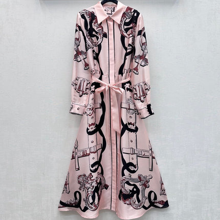 HERMES 26S SHIRT DRESS 718