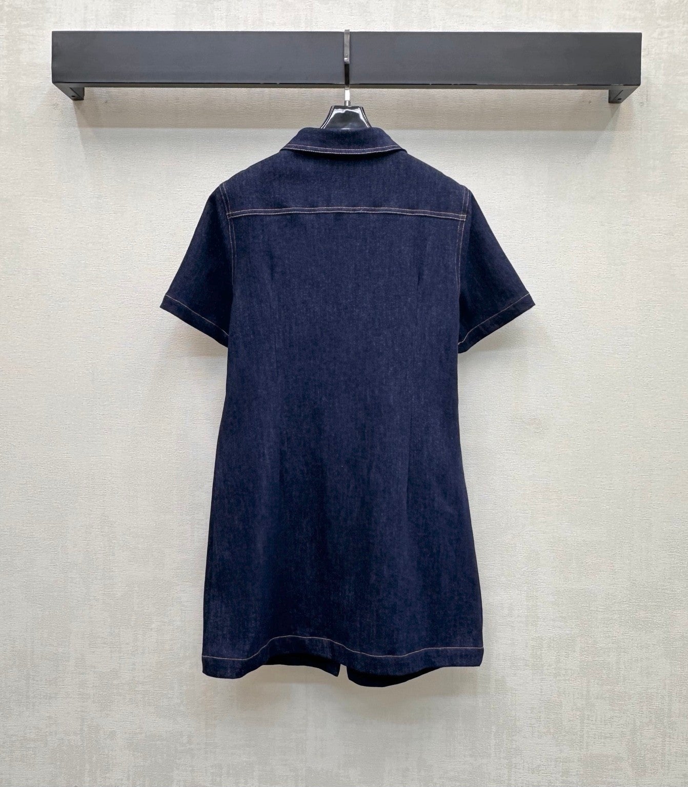 GUCCI 26S ZIP FRONT DENIM DRESS 299